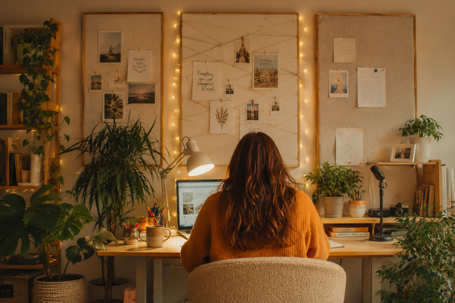 how long to learn a skill to get paid - freelancer working at desk